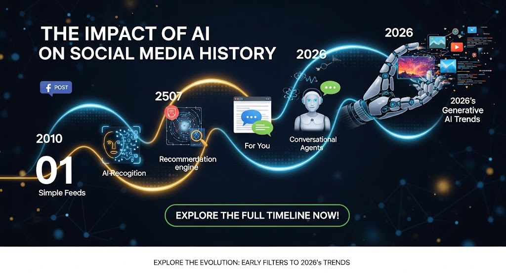 Impact of AI on Social Media History